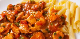 Рецепт соковитої курки з підливою