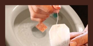 Чайний пакетик допоможе під час прибирання вбиральні