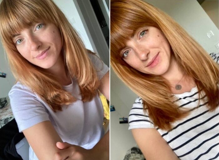 Волосся до та після секретів догляду від Лени Барлі