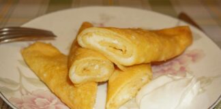 Рецепт налисників із сиром