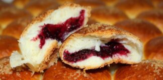 Рецепт смородинових булочок