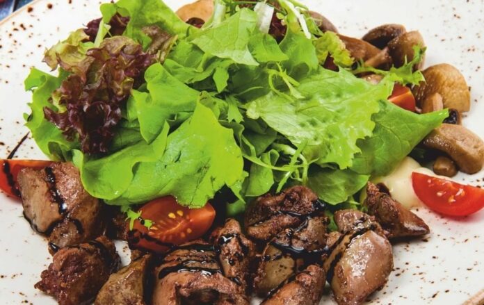 Рецепт смачного печінкового салату