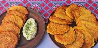 Якщо набридли деруни: рецепт ніжних і соковитих цибульників. Фото з каналу Закарпатська Господиня