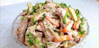 Як приготувати теплий салат зі свинини: рецепт від шеф-кухаря