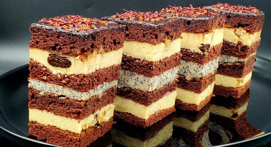 Стародавній рецепт з маком: готуємо торт “Їжак” з легким кремом та шоколадом — вийде шедеврально 