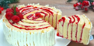 Легкий рецепт святкового торта з малиною: готується елементарно