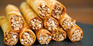 Трубочки до чаю за 5 хвилин: рецепт