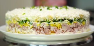 Салат Наречена завжди готую на кожне свято