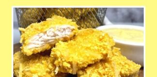 Готуємо нагетси без борошна та олії