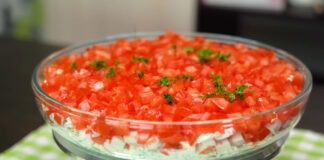 Салат Дамський з крабовими паличками