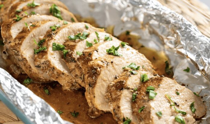 Рецепт свинячої вирізки в шубці Рецепт свинячої вирізки в шубці