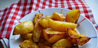 Рецепт хрусткої картоплі в духовці