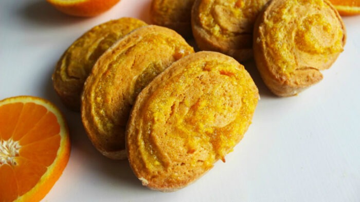 Рецепт апельсинового печива