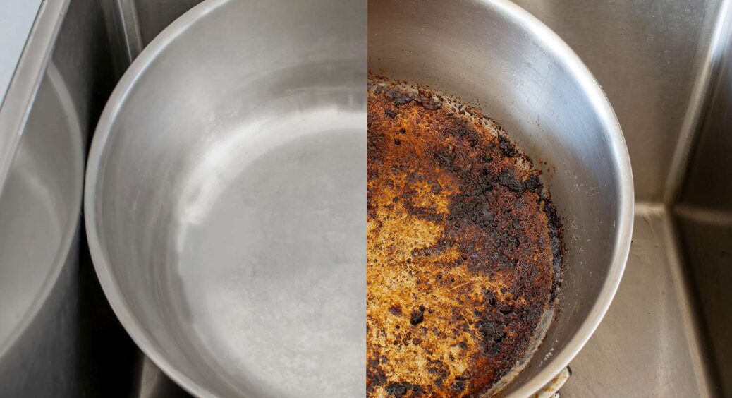 Навіть стара та чорна каструля стане ідеально блискучою: як за допомогою яблук очистити застарілий посуд 