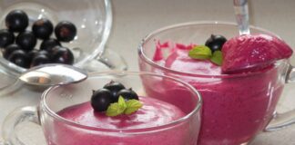 Рецепт мусового десерту без цукру