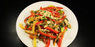 Рецепт смачного салату з куркою