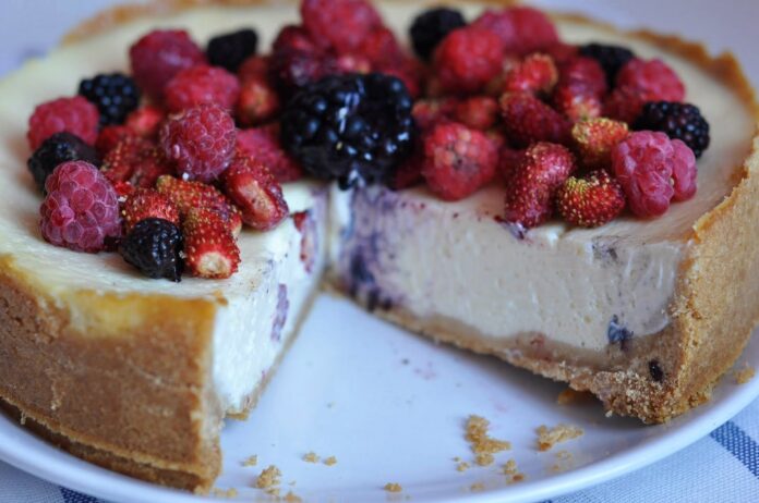 Рецепт ягідного чизкейка Рецепт ягідного чизкейка