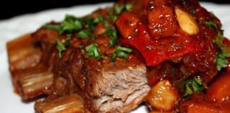 Рецепт свинячих реберець