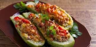 Простий рецепт фаршированих кабачків