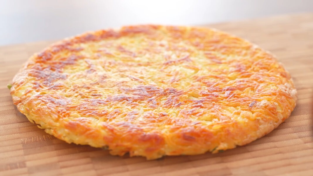 Рецепт смачної картопляної піци на пательні 