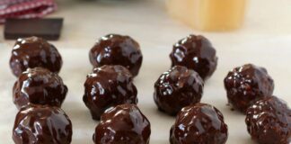 Рецепт домашніх цукерок із горіхами