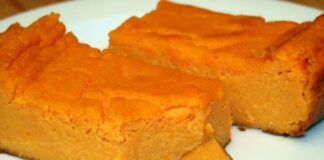 Рецепт сирно-гарбузової запіканки