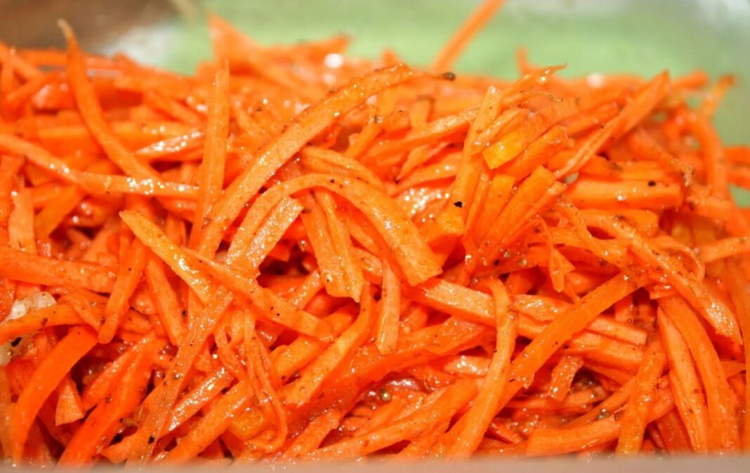 Рецепт соковитої корейської моркви