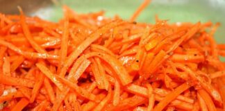 Рецепт соковитої корейської моркви