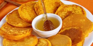 Рецепт гарбузових оладок із медом