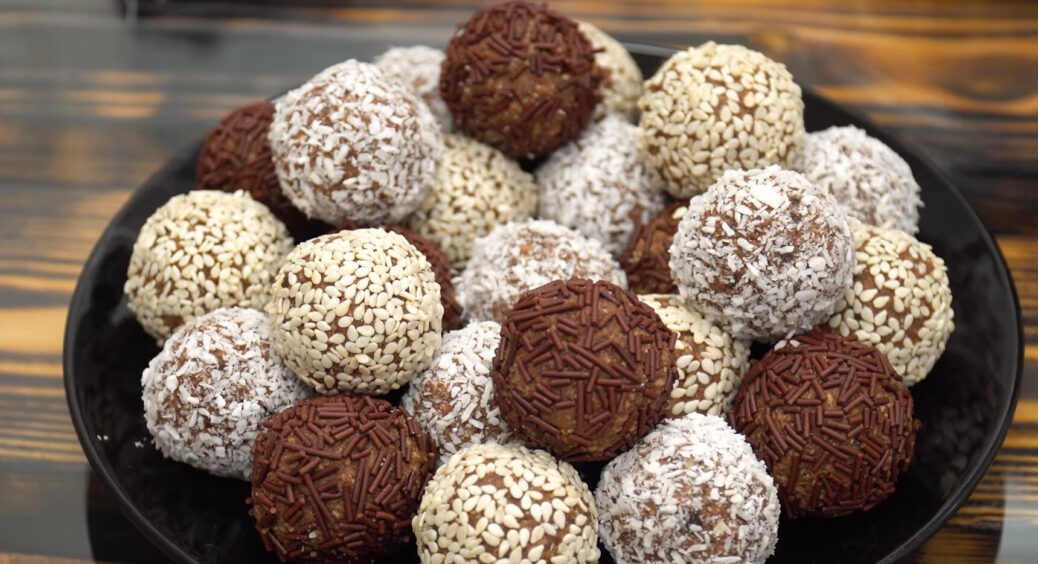 Коли хочеться солодкого і корисного – завжди готую ці цукерки: інгредієнти прості, а діти в захваті 