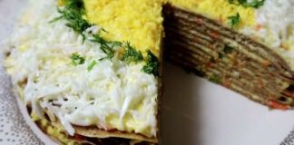 Рецепт неперевершеного печінкового торта на свята 