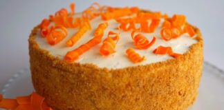 Морквяний торт 