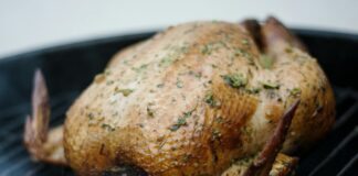 Рецепт смачної запеченої курки з овочами