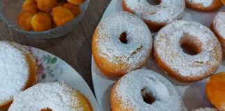 Сирні пончики