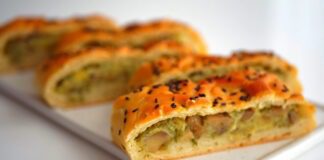 Пиріг з картоплею без яєць та молочних продуктів