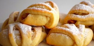 М'які та повітряні рогалики з сиру