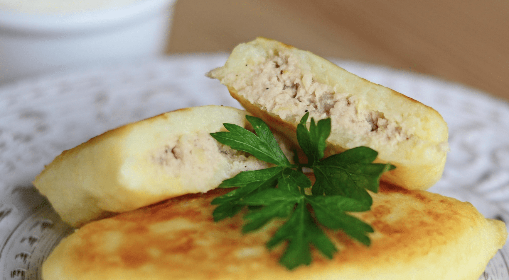 Рецепт картопляних зразів з мʼясом