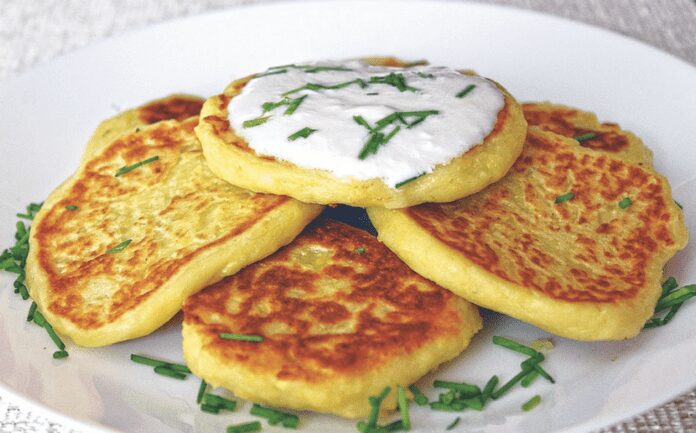 Простий рецепт картопляних оладок Простий рецепт картопляних оладок