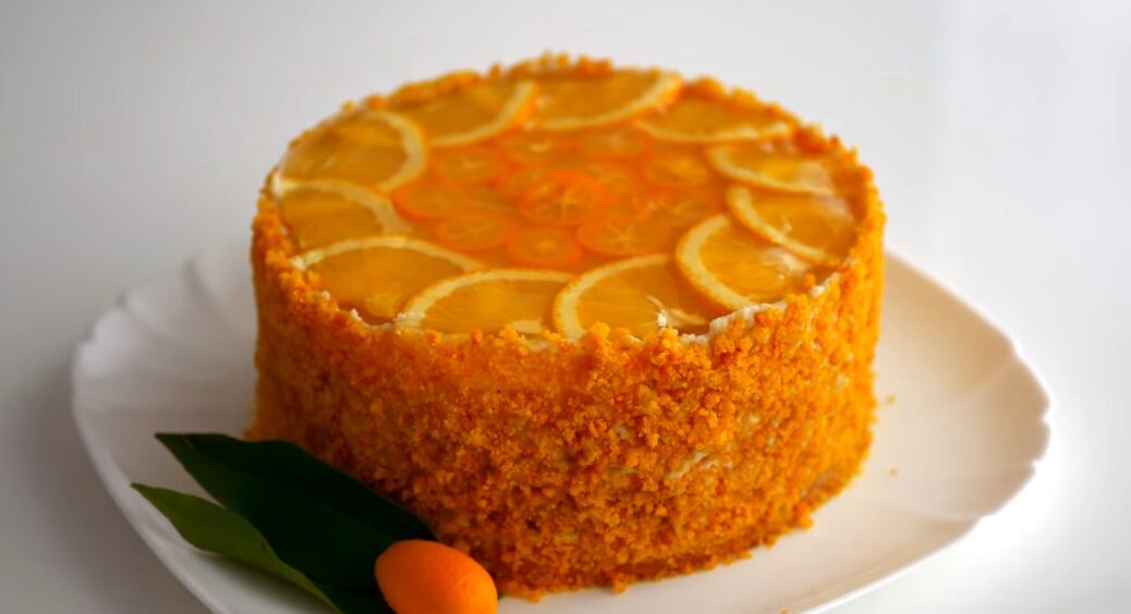 Торт “Апельсиновий” без борошна і “молочки” обожнює вся моя родина: покроковий рецепт смаколика до свята 
