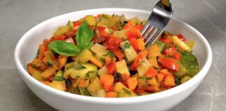 Рецепт овочевого рагу без м'яса