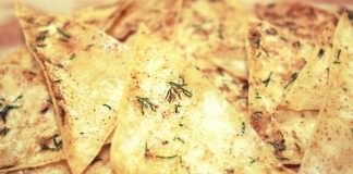 Рецепт смачних чипсів з лаваша