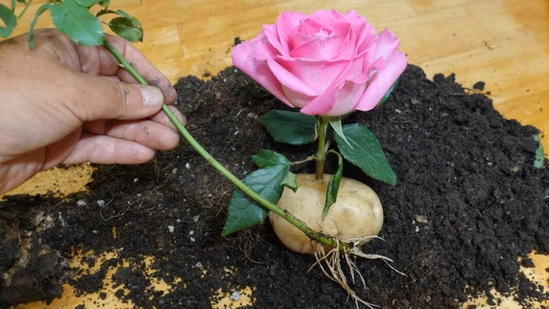 Як вкоренити троянди з магазинного букета 