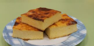 Рецепт сирної запіканки з дитинства