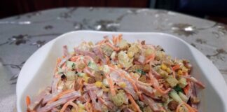 Кулінари розповіли, як можна швидко та без попереднього приготування зробити смачний салат до столу