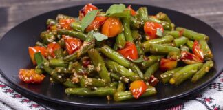 Рецепт салату зі стручковою квасолею
