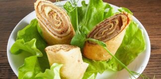 Як приготувати млинці з паштетом