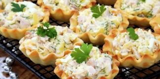 Рецепт смачних начинок для тарталеток