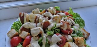 Смачний салат "Берізка" на весну 