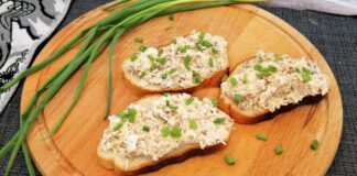 Рецепт намазки на бутерброди зі сардинами