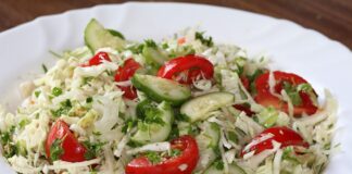 Рецепт смачного та поживного салату із овочами